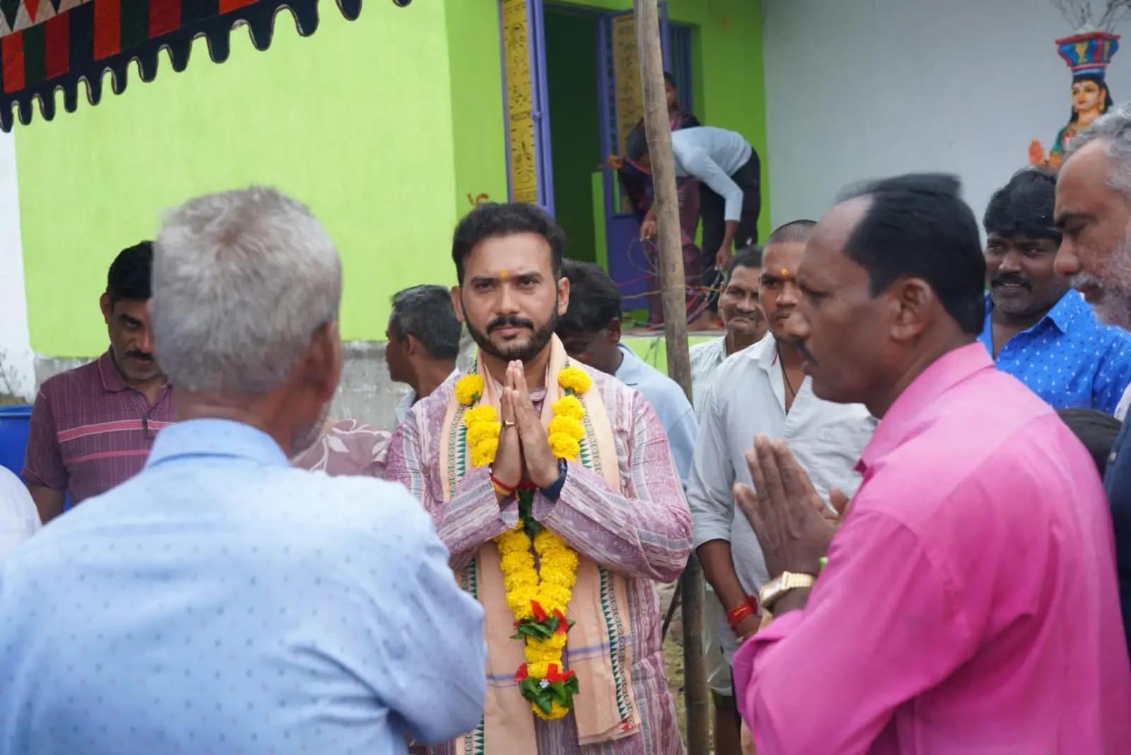 Visit to gumma Paralakhemundi By MLA of Paralakhemundi