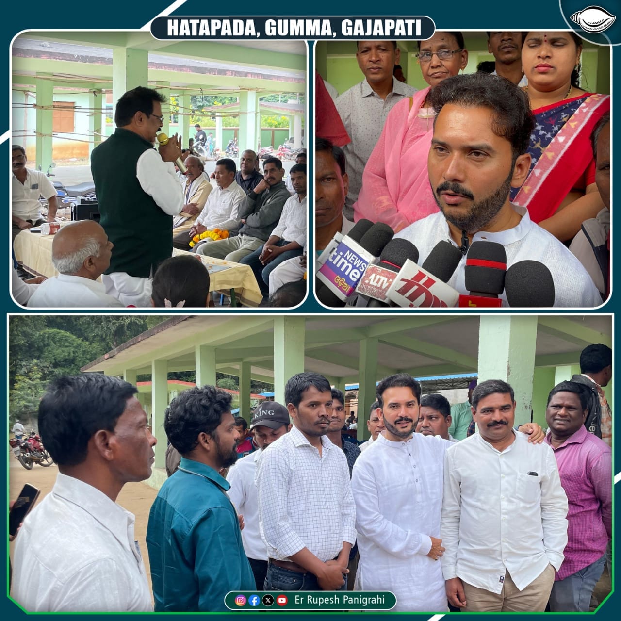 Hatapada Gumma, Gajapati visit by MLA Rupesh Panigrahi on Nov 2024--2
