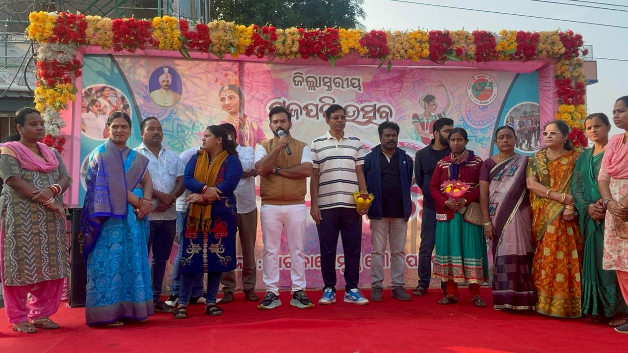MLA Rupesh Panigrahi Attending Gajapati Festival 2024