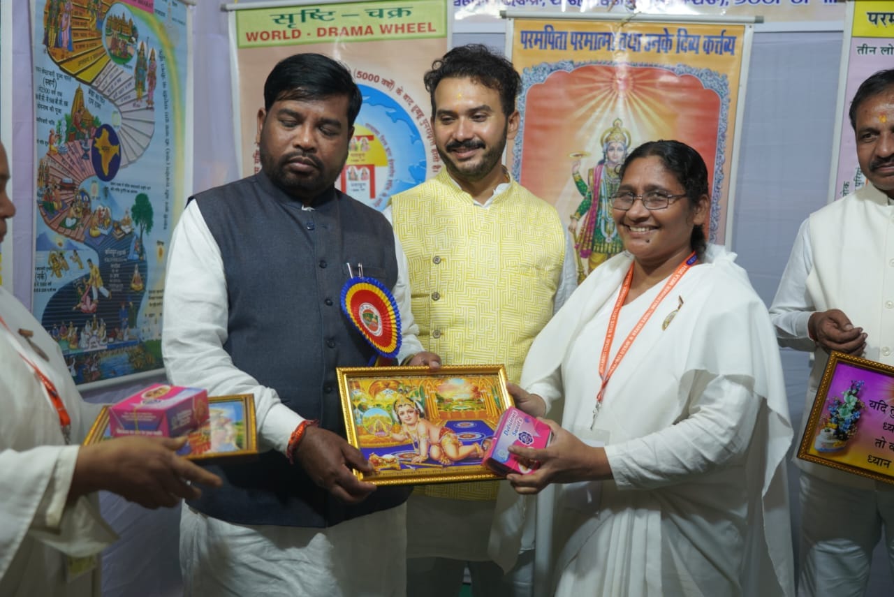 MLA Rupesh Panigrahi attending in gajapati Mahaustav 2024