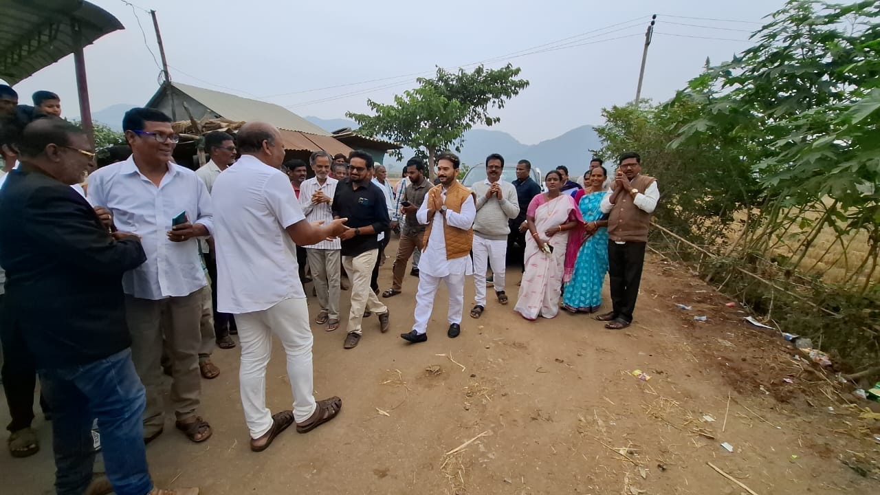 MLA Rupesh Panigrahi Visit to word in December 2024