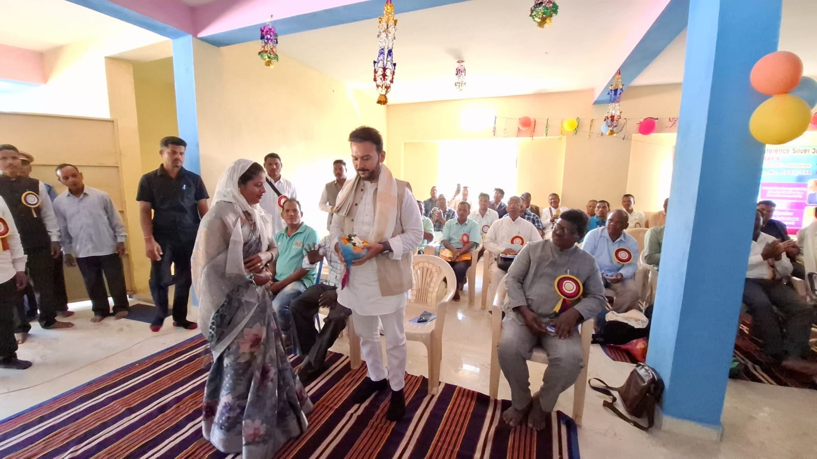 MLA Rupesh Panigrahi Interacting with different people in dec 2024