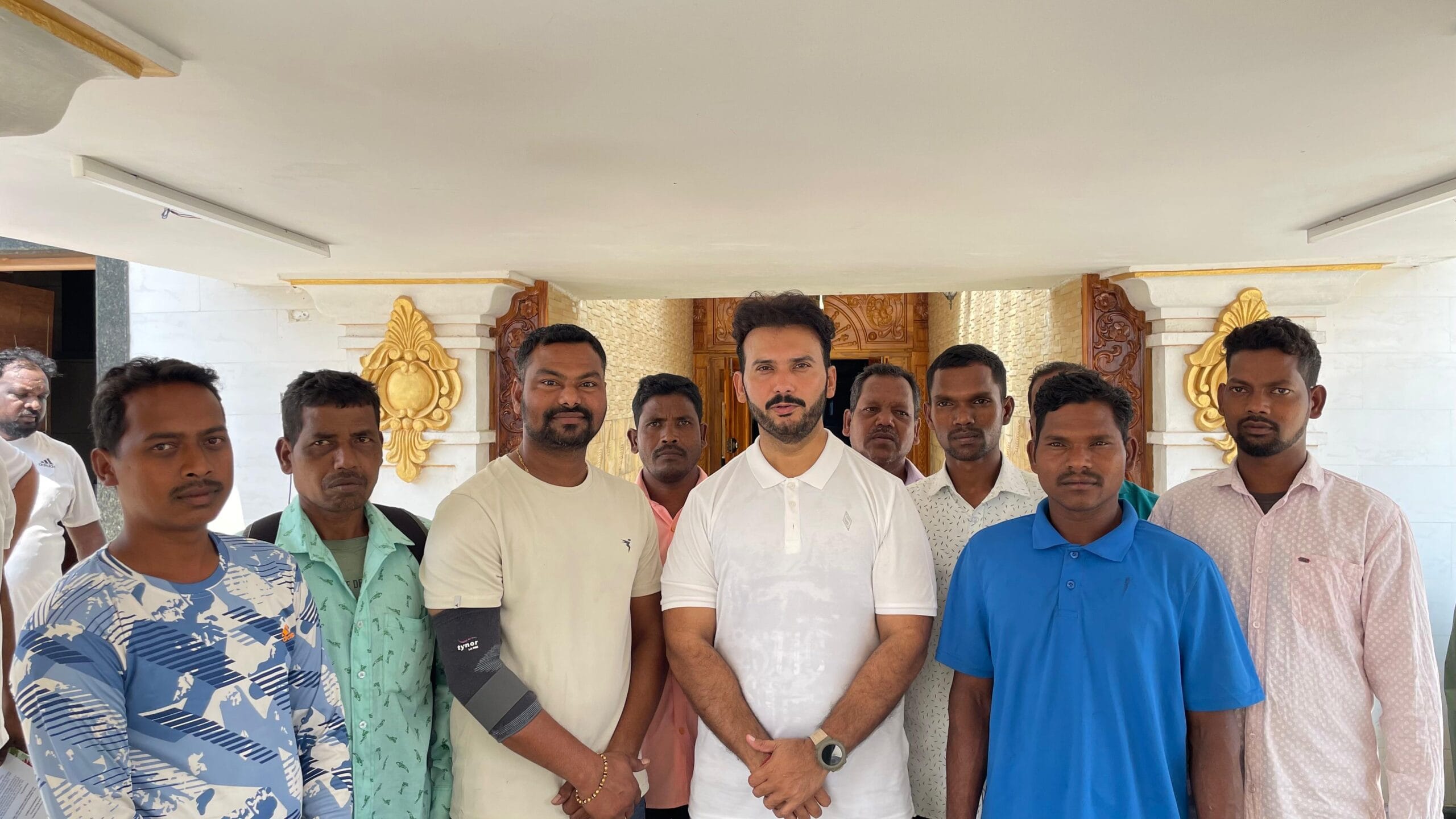 MLA Rupeshpanigrahi innaguration of a new project in 2025-2