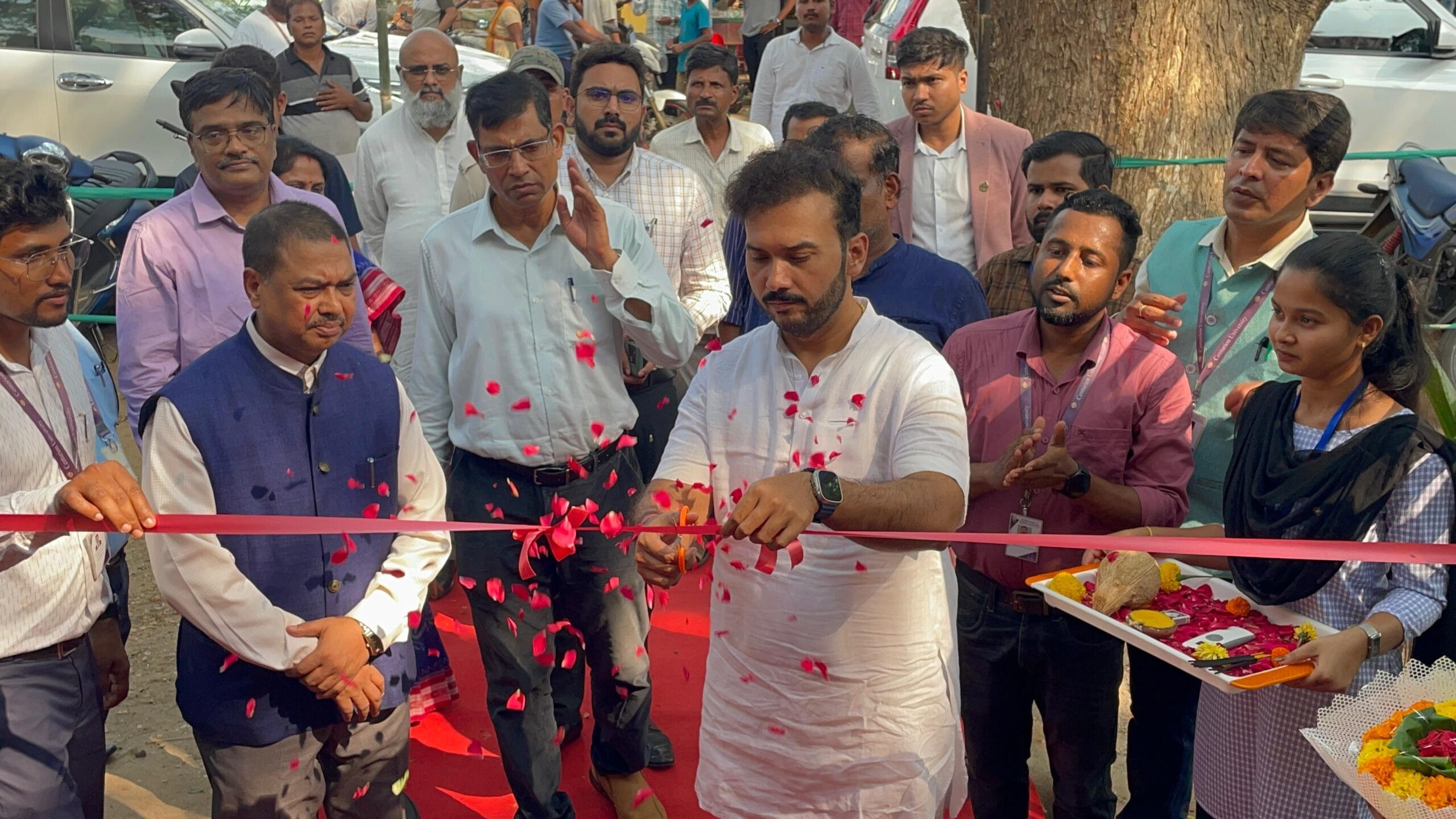 Rupesh Panigrahi MLA Attending Farmers Fair in R sitapur Village gajapati District 2