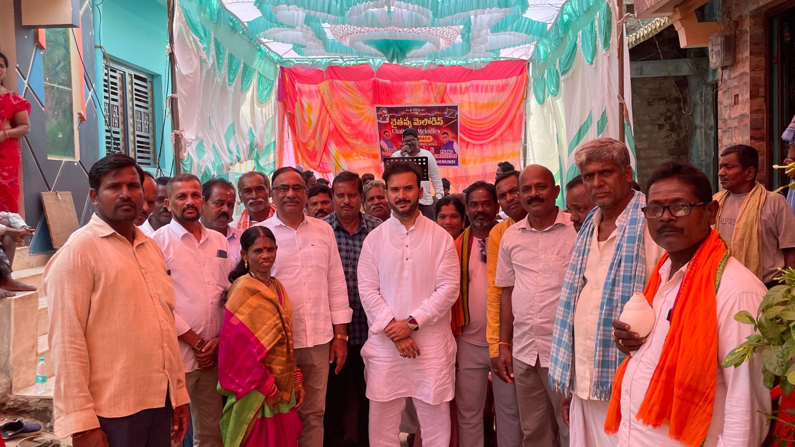 MLA Rupeshpanigrahi Visit to a Public House function 2