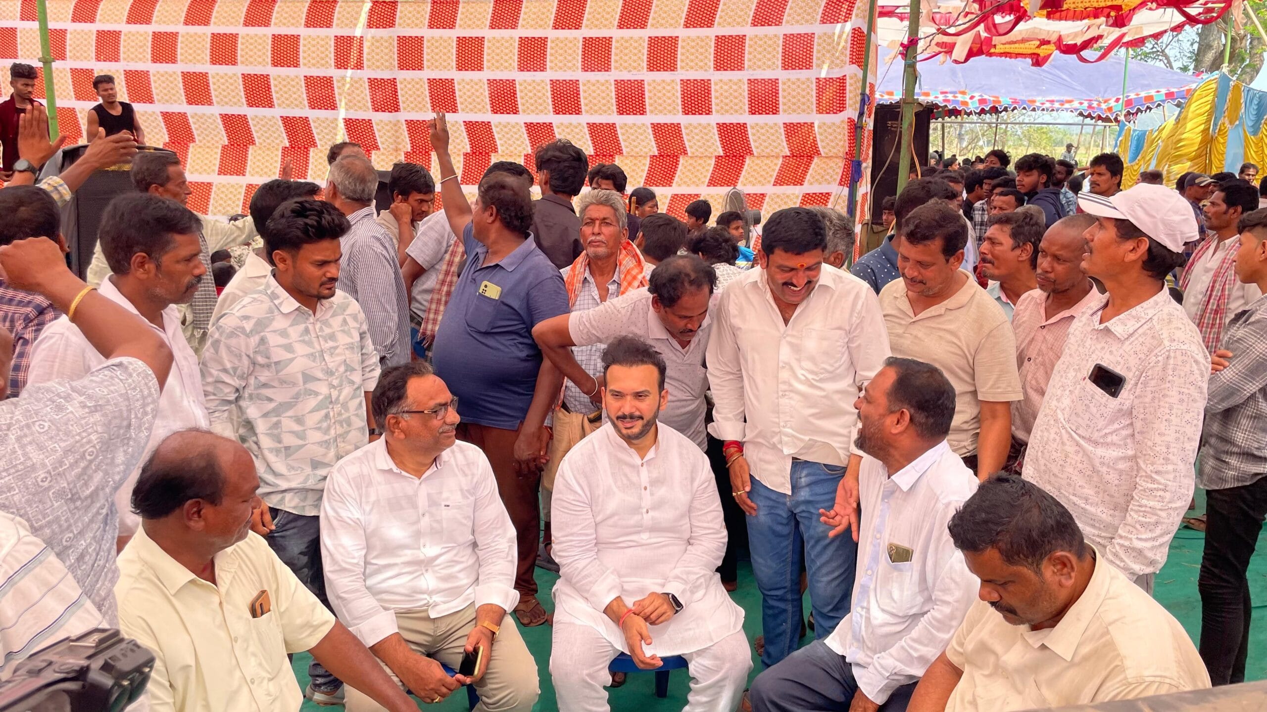 MLA Rupeshpanigrahi Visit to a Public House function 6