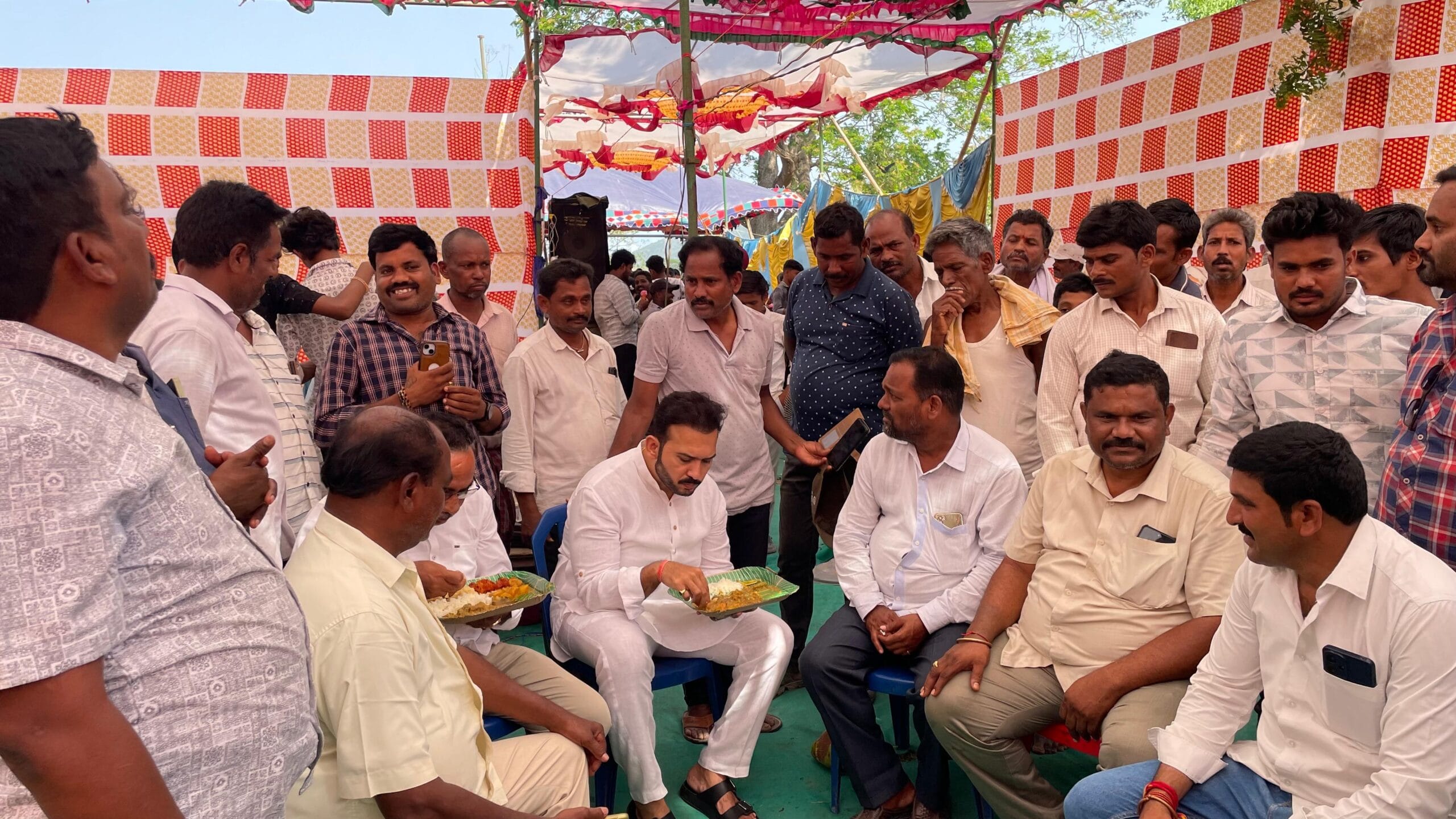 MLA Rupeshpanigrahi Visit to a Public House function 8